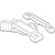 2-1/4" Slim Locking Window Sash Lock White, Package of 2