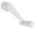 2-11/16" White Casement Operator Package of 2