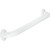 Grab Bar Concealed Mount White Powder-Coated 1-1/2 x 18" 18 Gauge Steel