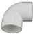 2" PVC 90 Degree Slip x Slip SCH 40