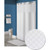 Hookless Jacquard Shower Curtain 71 x 77" White Case Of 12