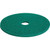 17" Green Scrubbing Floor Pad Box Of 5