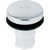 Bathtub Drain Stopper Tip Toe 5/16" Threaded Pin Chrome Finish
