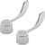 Replacement For Gerber Hot/Cold Faucet Handles Chrome Finish 4" Length 2Pk