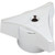 Replacement For Union Brass Hot Shower Handle Chrome Finish 1-1/4" Height
