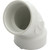 PVC DWV Schedule 40 1/8 Bend Elbow 1-1/2"