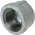 Galvanized Malleable Cap 1/2"