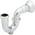 Brass Tubular P-Trap W/ Cleanout 1-1/2" x 1-1/4" And 1-1/2" For Coppr Washington
