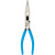 Channellock 8 Inch High Leverage Long Nose Pliers Featuring Xlt Xtreme Leverage Technology