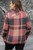 Plus Size Plaid Print Long Sleeve Top