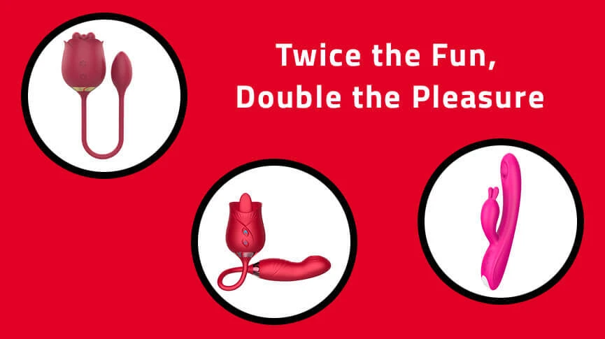Dual Area Stimulation Vibrators: Twice the Fun, Double the Pleasure