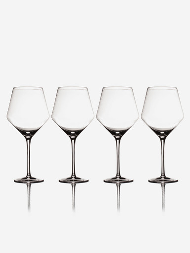 Sempli Handblown Stemmed Wine Glasses (Set of 4) - Barolo