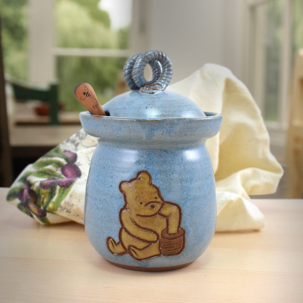 Winnie the Pooh Honey Pot Sculpted Snack Jar