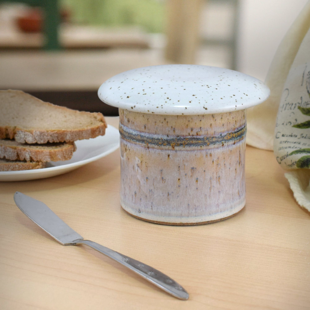 Cottage Pearl Collection: French Butter Crock