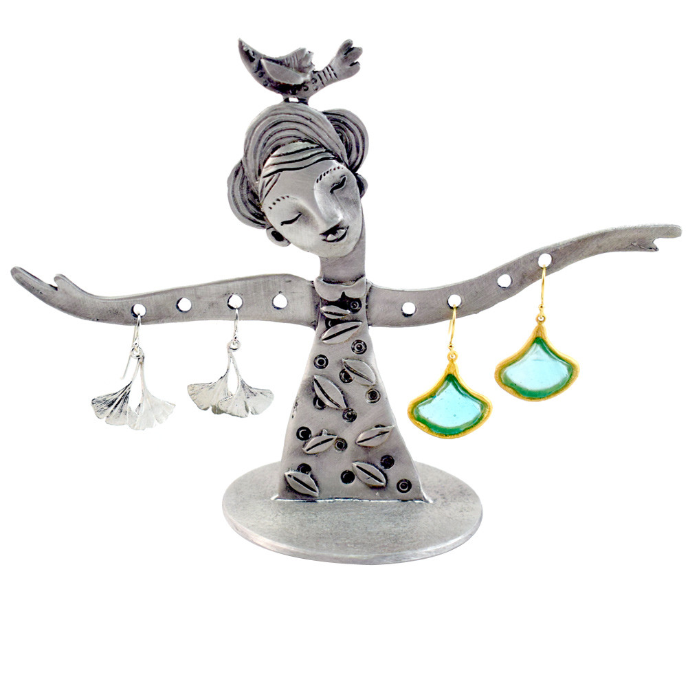 Mermaid Shape Hanging Jewelry Organizer, Dual Sided India | Ubuy