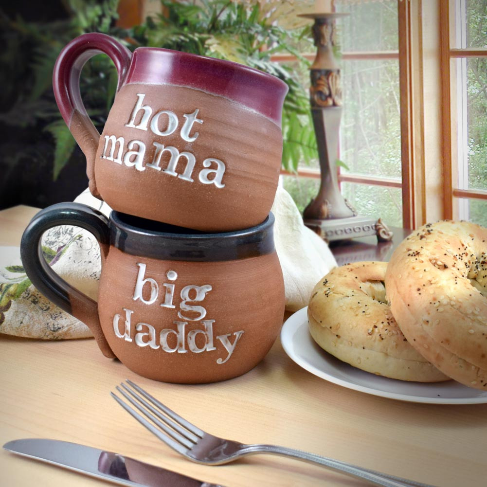 Big Daddy + Hot Mama Mug Set