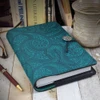 Teal Color Leather Journal Made in USA