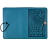 Handmade Leather Journal Cover Peacock