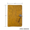 Embossed Leather Journal: Van Gogh Sky