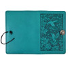 Refillable Teal Hummingbird Writing Journal Made in the USA