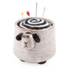 Wooliam the Sheep Stoneware/Felted Wool Pincushion