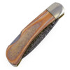 Damascus Blade 3" Pocket Knife with Red Jasper Stone