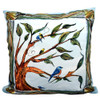 Birds and Branches Indoor/Outdoor Pillow