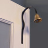 Classic Door-Mounted Brass Boutique Call Bell