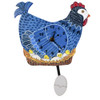 Laughing Moon Chicken Clock