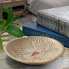 Soaring Bird Stoneware Accent Pottery Dish