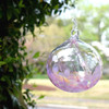 Pink Glass Witch Ball Made in the USA