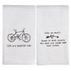 Perfect Pairings Kitchen Towel Set: Life is Short/Beautiful Ride