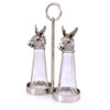 Pewter Donkey Shaker Set Made in the USA