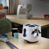 Mootilda the Cow Stoneware/Felted Wool Pincushion