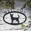 Iron Welcome Sign: Chihuahua