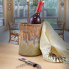 Stoneware Pottery Wine Chiller Made in the USA