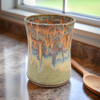 Handmade Stoneware Pottery Utensil Jar Crock