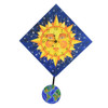 Sun Face Wall Clock Made in the USA