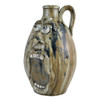 American Pottery Face Jug with Open Mouth