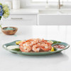 13-Inch Shrimp Serving Plate Made in the USA