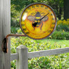 Copper Dial 4" Thermometer with Bee Art