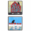 Crow Art Blocks, Mini Size by Tonya Gray