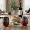 Handmade Pottery Stemless Wine Cups