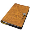 American Oberon Leather Journal Yellow Victorian Sky Sun