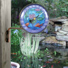 Copper Dial 4" Thermometer with Koi Pond Art