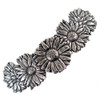 Daisy Flowers Britannia Pewter French-Style Barrette