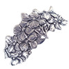 Flowering Dogwood Britannia Pewter French-Style 80mm Hair Barrette