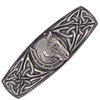 Celtic Horseshoe Britannia Pewter French-Style 80mm Hair Barrette