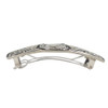 Celtic Horseshoe Britannia Pewter French-Style 80mm Hair Barrette