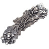 Acorn and Oak Leaf Britannia Pewter French-Style 80mm Hair Barrette